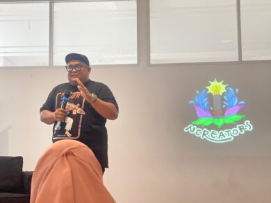Oji Nakam Malang, kreator foodies yang diundang di kelas NCreator.