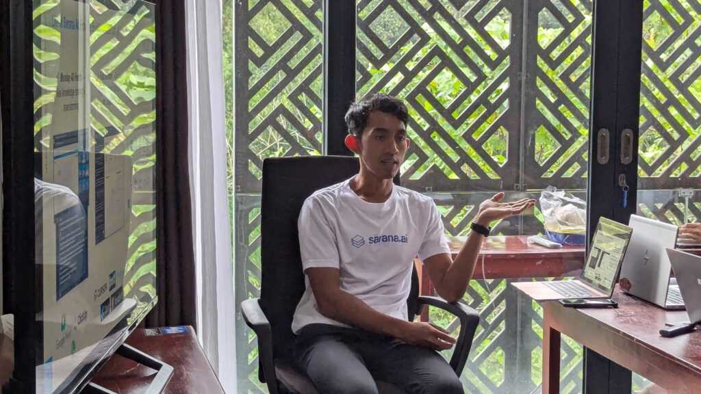 ai engineering bootcamp bagian dari program sarana camp telah sukses diselenggarakan secara offline di kantor sarana ai ()